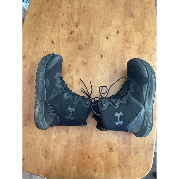 UNDER ARMOUR MENS Micro G® Valsetz 6" Zip Mid Tactical Boots 3023748-001 11.5 - Picture 15 of 16